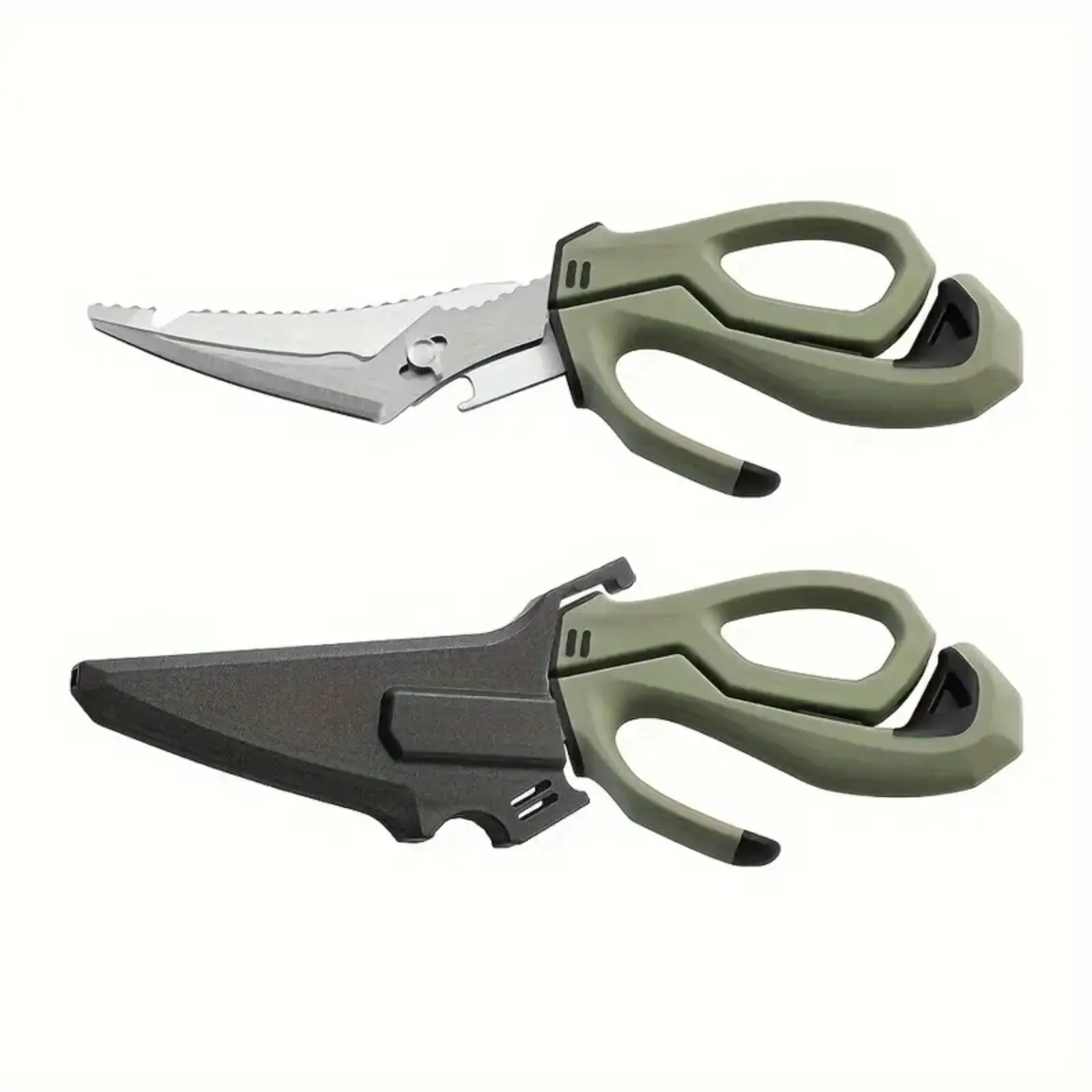 Detachable Stainless Steel Kitchen ScissorsChristmas, Thanksgiving Gifts, Multipurpose Ultra Sharp Utility Scissors, Professional Poultry Shears For Bone, Chicken, Meat, Fish, Turkey, Vegetables, Barbecue Scissors.