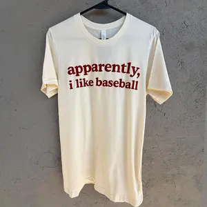 Apparently I Like Baseball T-Shirt