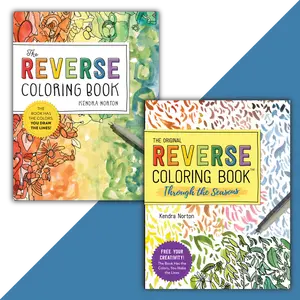 Reverse Coloring 2-book set