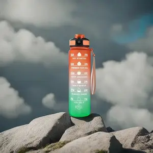 Waterproof Inspirational Bottle - Perfect For Positive Daily Routine Drinkware Mug