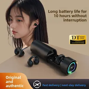 Bone conduction Bluetooth earphones with ultra-long battery life, M9 non-in-ear true wireless noise reduction, comfortable to wear for long periods, high sound quality, and waterproof