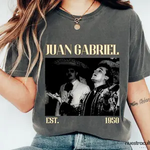 Juan Gabriel Mexican Singer Shirt - Stylish Latina Gifts For Navidad & Spanish Music Fans