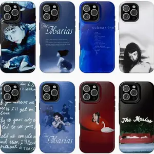 T.h.e M.a.r.í.a.s Phone Case – Submarine & Cinema Track Album Art Cover for iPhone & Samsung Indie Pop Aesthetic Design, Gift for Fans & Music Lovers