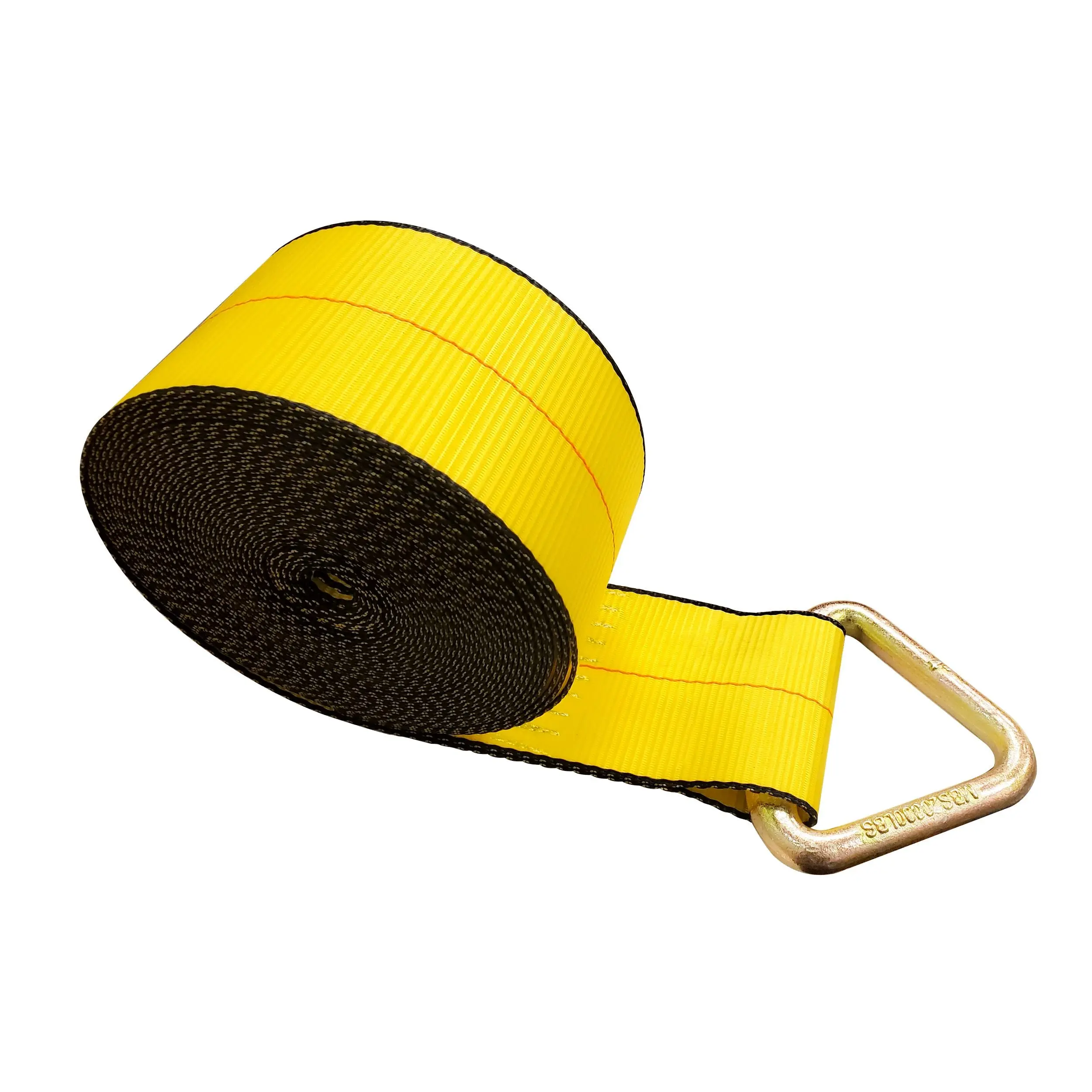 4" x 30' Winch Straps w/ Delta Ring