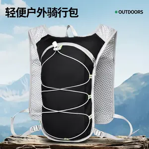 Running Vest Backpack Sports Outdoor Hiking Trail Bag Marathon Water Bottle Holder Cycling Bag Portable Hiking Bag