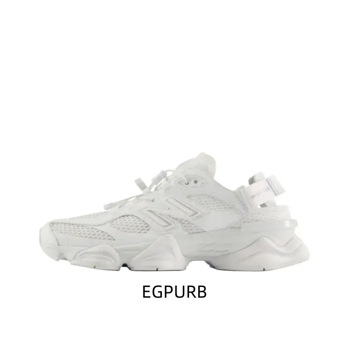 Trendy Deconstructed Chunky Daily Sneakers, All-White Mesh Open-Back Heel-Strap Model with Sculpted Thick Sole for Street Fashion, Casual Outings (Sports Collectibles Accessory)