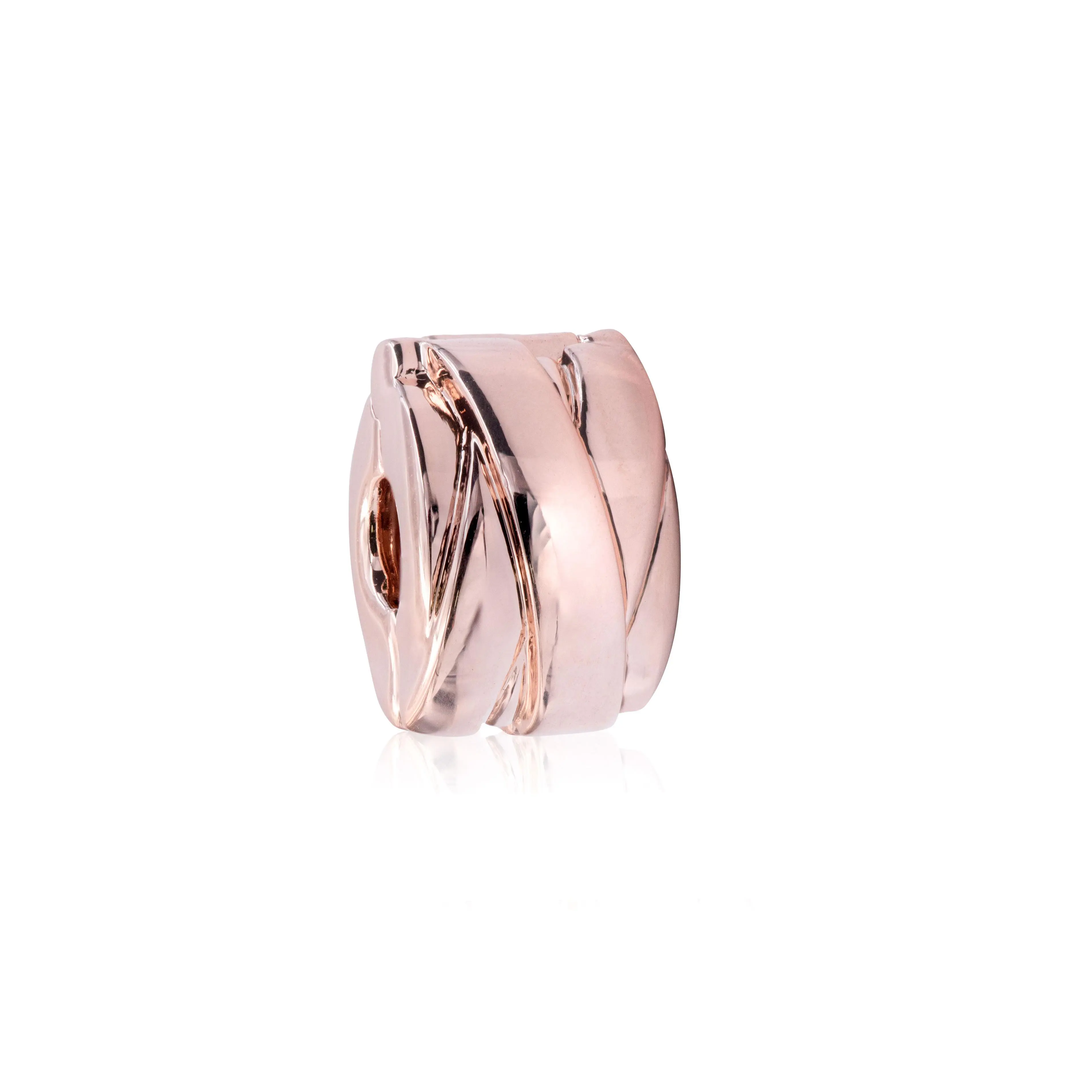 Pandora Polished Ribbons Clip Charm 789502C00