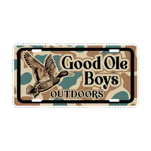 Good Ole Boys Outdoors Front License Plate