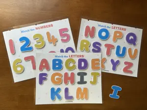 Laminated Busy Book Activity Pages, Toddler Learning Binder