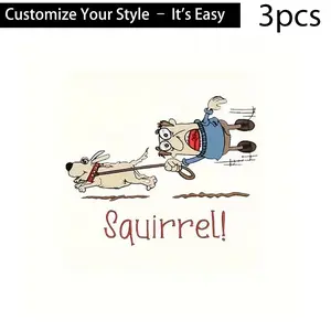 3pcs, Heat Transfer Stickers, DIY Iron-On Patches, Durable Plastic, Multi-Color Washable Waterproof Fade-Resistant, Suitable for T-Shirt Making, Pillow Decoration, Backpacks, Cushions, Pants, Sofa