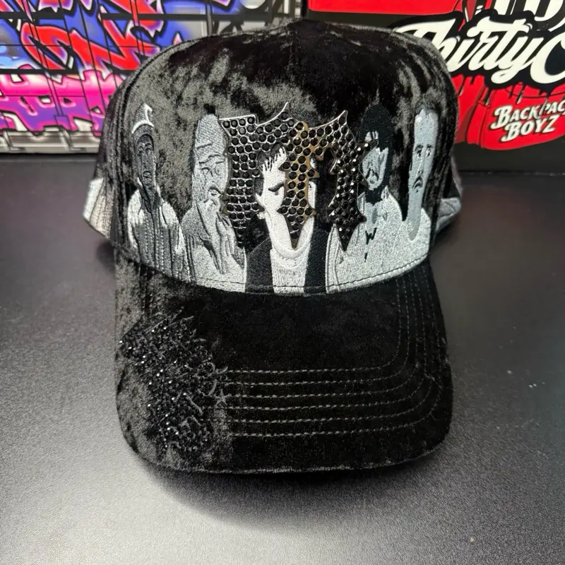 Chucky Hats SnapBack Rhinestones