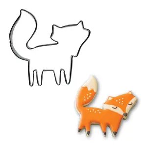 Woodland Cute Fox Cookie Cutter