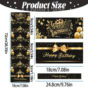 Gold Bowknot Birthday Surprise Foldable Envelope, Graduation Gift, Party Decor, Perfect for Friends and Family