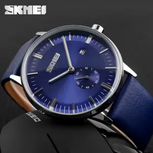 Momentum Men's Belt Watch Waterproof Business Men's Student Quartz Small Second Watch Domestic Fashion Wristwatch