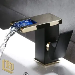 LED Waterfall Basin Faucet