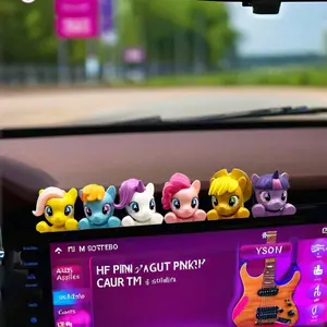 1/2/3/4/6/12 Pcs Cute Anime Style Decorative Figurines Desktop Decor, Random Colors Surprise Gifts for Parties & Home Decor, Perfect for Valentine's Day & Birthdays