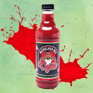 El Cejas Original Michelada Mix Cocktail Mixer 1 Liter