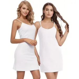 Set of 2 camisole dresses, women's thin-strap dresses, spaghetti strap tank dresses Womenswear Clothes graduation dress sundress maxi dress birthday dresses baby shower dress vacation dresses dresses for women birthday dress women's dresses petite