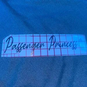Passenger Princess Decal