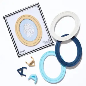 Oval Magnetic Snap Frame