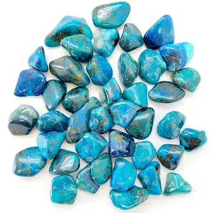 Chrysocolla Tumbled Stone (Grade AA) - Polished Natural Chrysocolla
