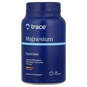 Trace Magnesium Gummies, Peach, 120 Gummies