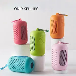 Portable Cooling Towel, Soft & Breathable Ice Towel for Yoga, Sports, Running, Gym, Workout, Camping, Fitness, Outdoor Activities, Absorbent Breathable Towel