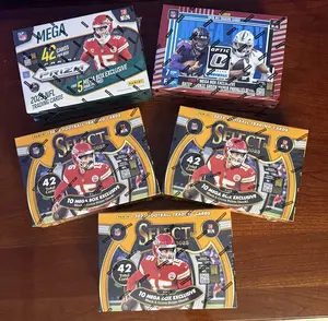 5 - Box NFL Break pick your team Select/Optic/Prizm