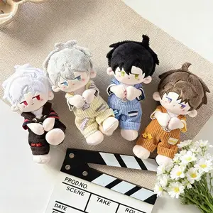 15cm Plush Doll, Magnetic Cotton Doll, Detachable Ears, Anime Character Toy