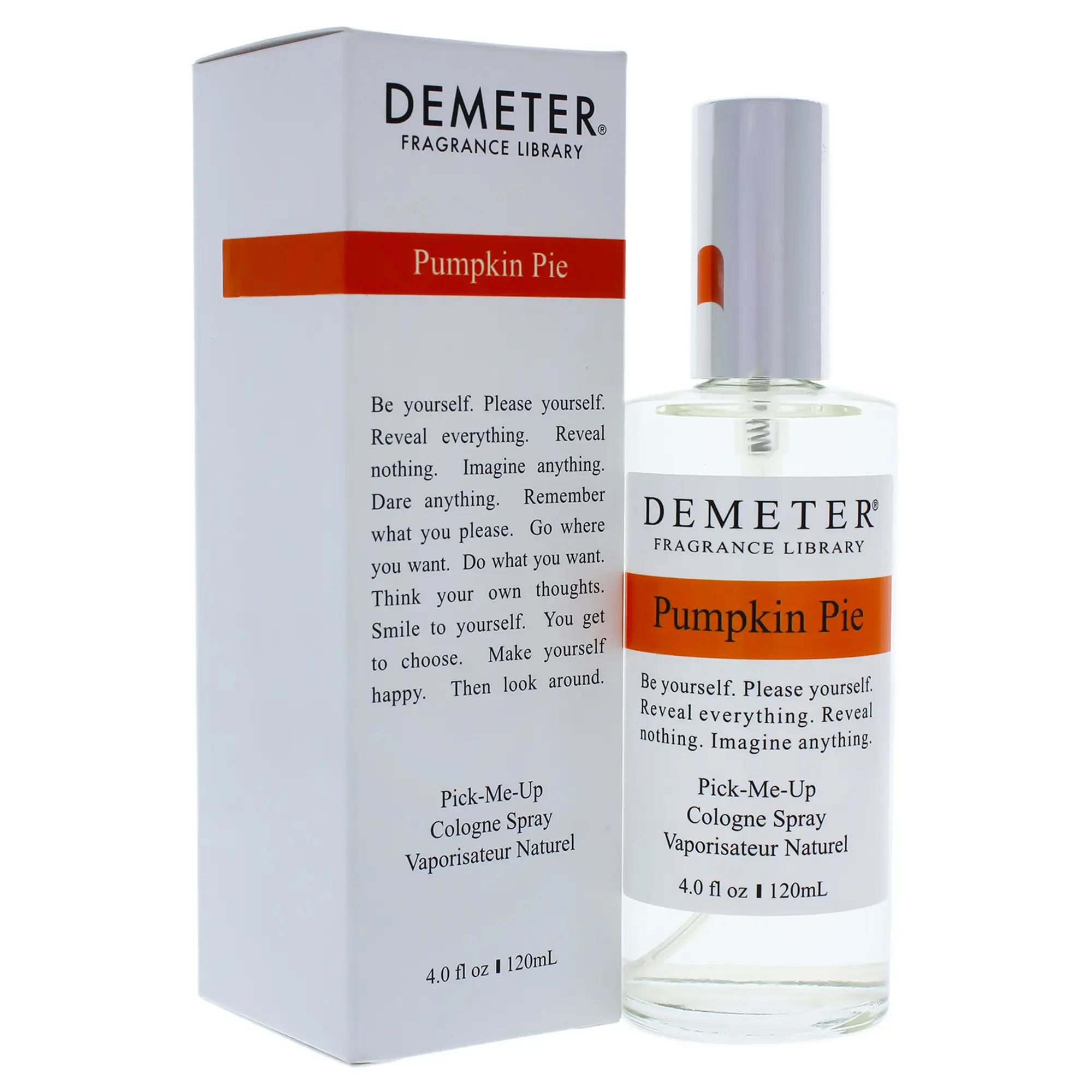 Unisex Pumpkin Pie Cologne Spray by Demeter, 4 fl oz Single Bottle