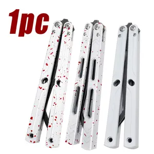 1pc Balisong Style Beginner Training Tool, Ideal for Newbies, Perfect for Skill Development, Durable Design for Practice Sessions