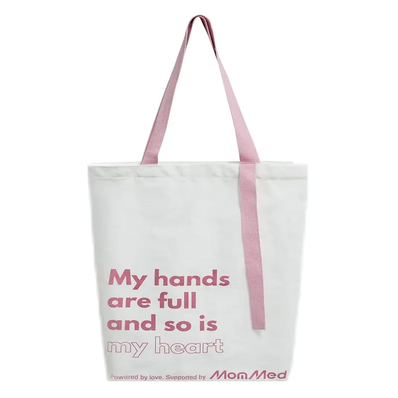 MomMed Baby-Ready Canvas Tote Bag, Large Women's Daily Shoulder Shopper Bag for Baby & Maternity Use giftideas