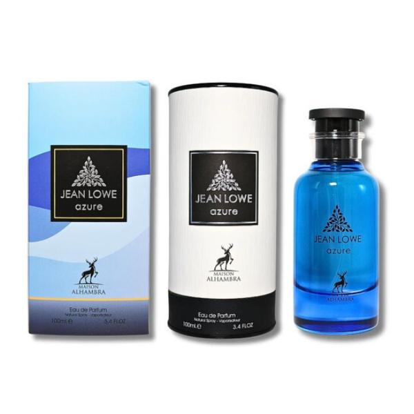Jean Lowe Azure by Maison Alhambra Lattafa Eau de Parfum Spray, 3.4oz Perfume Spray