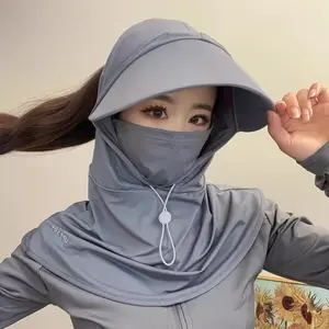 Breathable Summer Sun Hat with Sun-Protection Shawl | UV-Blocking & Sun-Proof | Breathable Full-Coverage Face Mask | A Summer Cycling Essential | Ideal for Outdoor Hunting & Fishing | Hiking & Camping Sun-Shading Bucket Hat outdoorfun
