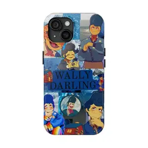 Wally Darling Welcome Home Puppet Horror ARG Art Tough Cellphone Casing, Creepy Cute Nostalgic Aesthetic Heavy-Duty Shockproof Protection Accessory for iPhone 17 Pro Max,16 Air,15,14,13,12,11 Devices (Fan Gift)
