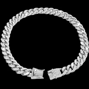 Diamond Cuban Link Pet Collar