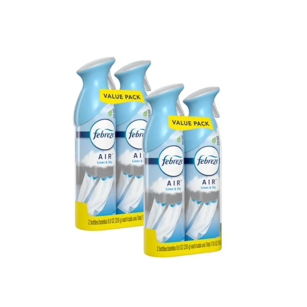 Air Effects 8.8 oz. Linen and Sky Scent Air Freshener Spray (4 Count)