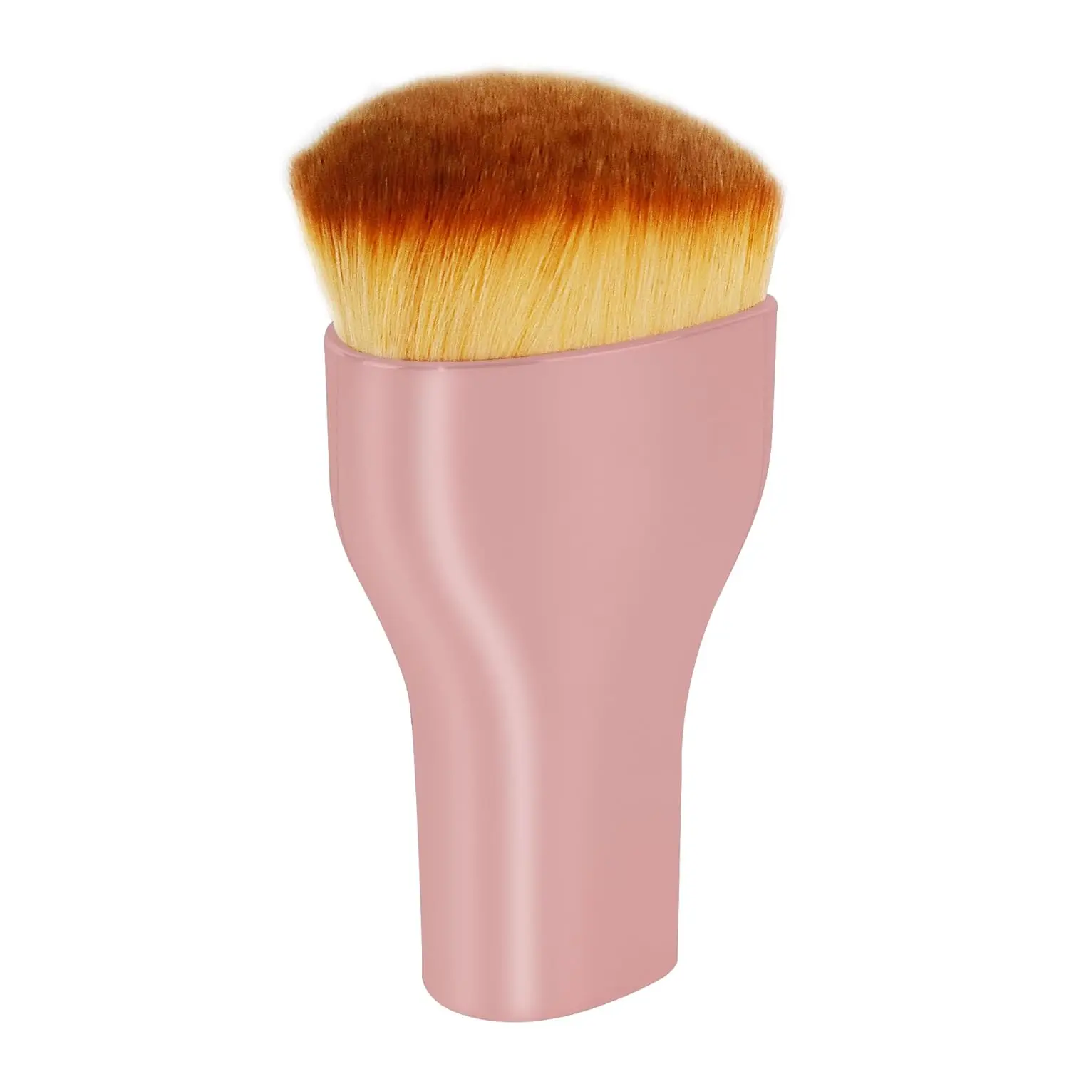 Self Tanner Brush, Angled Flat Kabuki Foundation Brush for Liquid Makeup, High Density   Makeup Brush for Sunless Tanning, Sunscreen Applicator Brush for , Blending Brush for  Tan