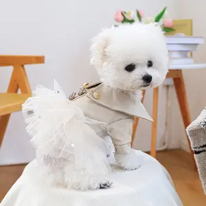 Elegant Pet Dress for Dogs & Cats, Versatile Design Suitable for Multiple Breeds Including Poodle, Stylish for Your Furry Friend