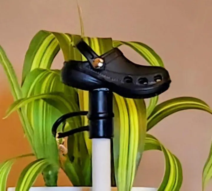 Black Crockies Straw Topper with Initial Charm for Stanley, Simple Modern, etc. Tumbler