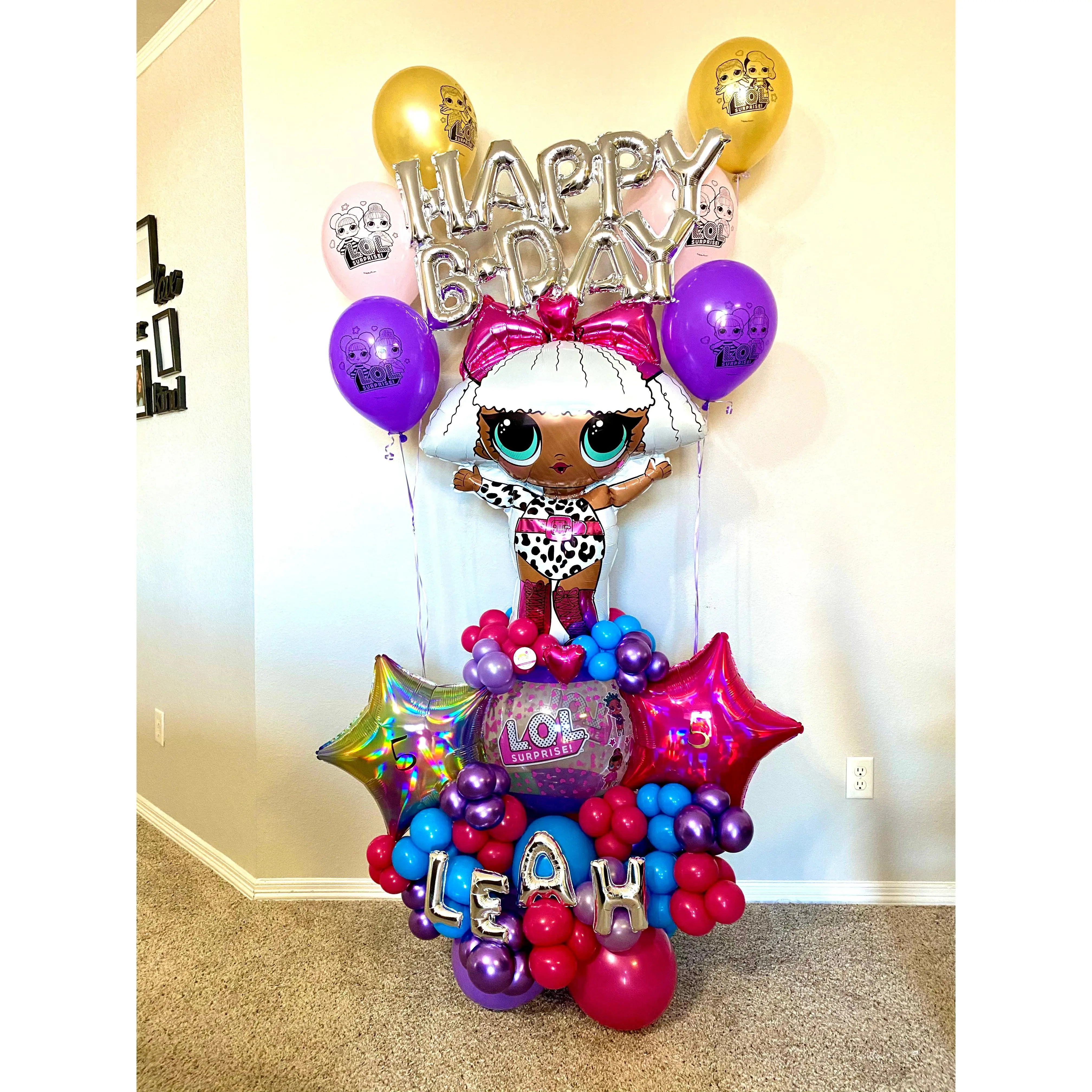 Happy Birthday Balloons Bouquet