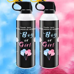 2 Pack Gender Reveal Fire Extinguisher Boy or Girl Extinguishers for Baby Reveal Party Blue Pink Smoke Color Powder for Gender Reveal Decorations Color Run Party Ideas
