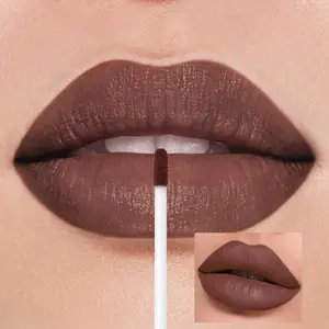 1PC non stick cup anti smudging, durable and easy to apply matte lipstick lip gloss