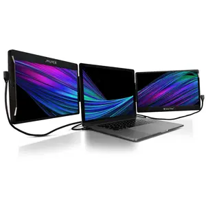 SideTrak - Swivel 12.5" Attachable Portable Monitor - 2 Pack - Black