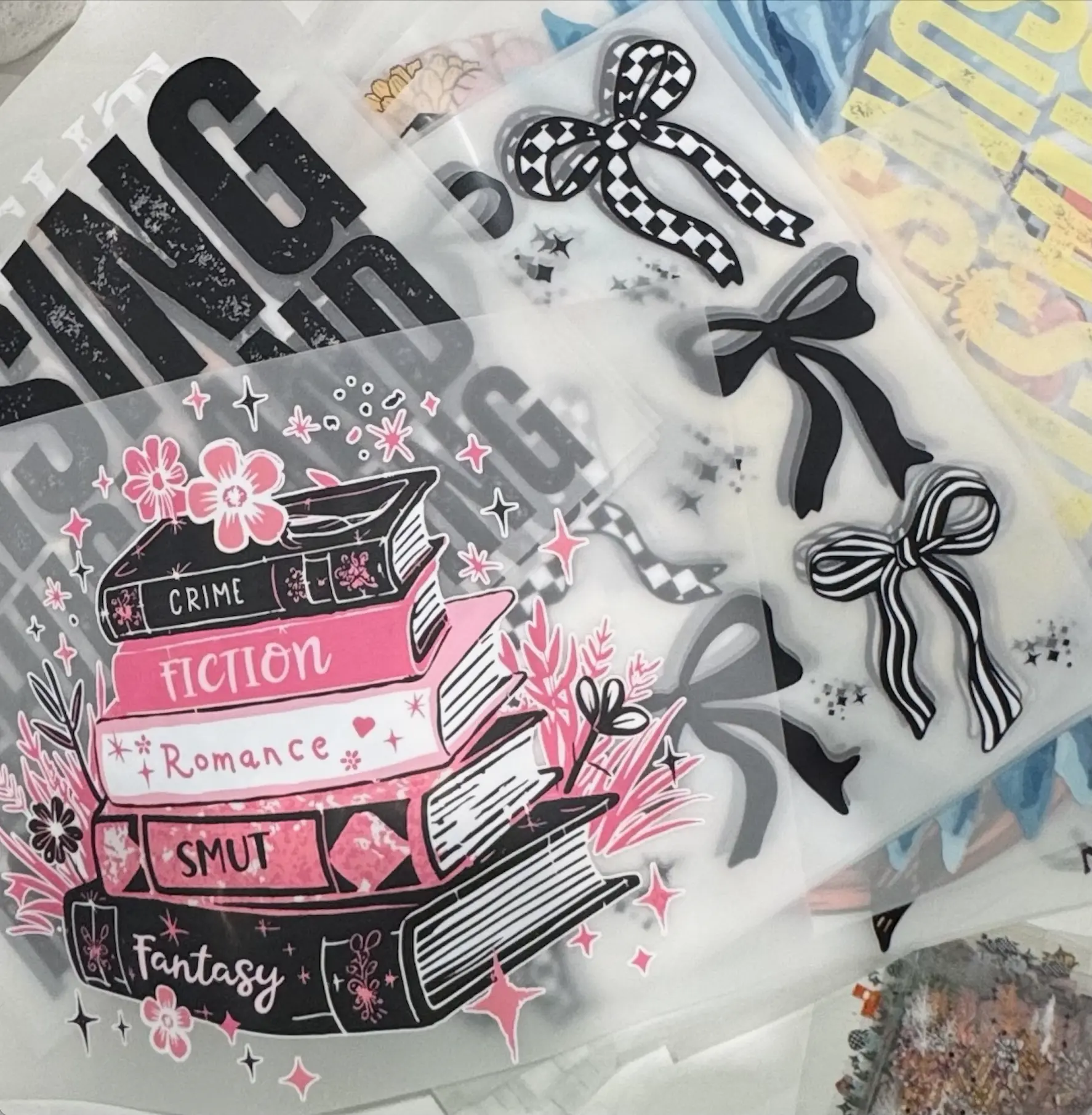 Live Transfer Pick - Single Color Screen Print Transfers & Full Color DTF Transfers