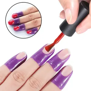 U-Shaped Nail Art Stickers, Nail Decals, 10/30/50pcs, Prevent Glue Overflow, Disposable Oil-Proof Tape, Essential Manicure Tools, Nail Decorations