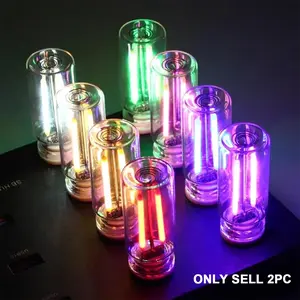 Car USB Night Light, Touch Control LED Filament Lamp, Portable Interior Ambient Light for Car, Bedroom & Camping Use, Car Interior Lighting