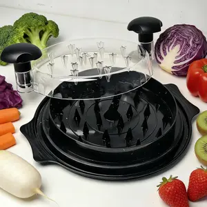 Chicken Shredder Large Chicken Breast Shredder Tool Twist with Brush&Fork, Visible Meat Shredder Machine, Strong Anti-Slip Strip, Ergonomic Handle, BPA Free, Suitable for Pork Beef Chicken