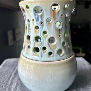 Candle Luminary Ceramic Decor Light