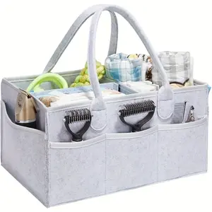 1pc Pet Grooming Tote Bag, Travel Essentials Bag, Dog Grooming Supplies Organizer Bag, Dog Grooming Bag For Travel Outdoor